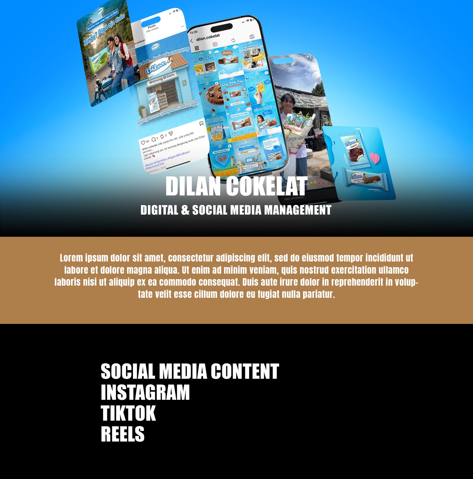 Dillan Cokelat social media