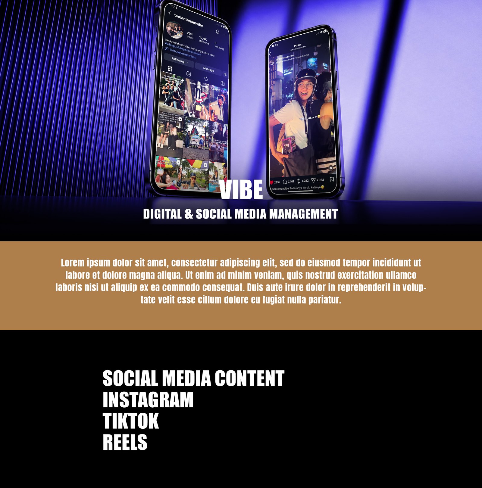 Vibe social media