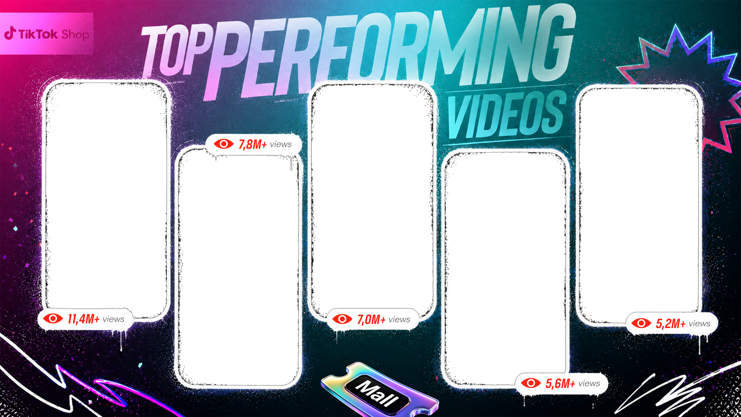 TikTok Shop top performing videos